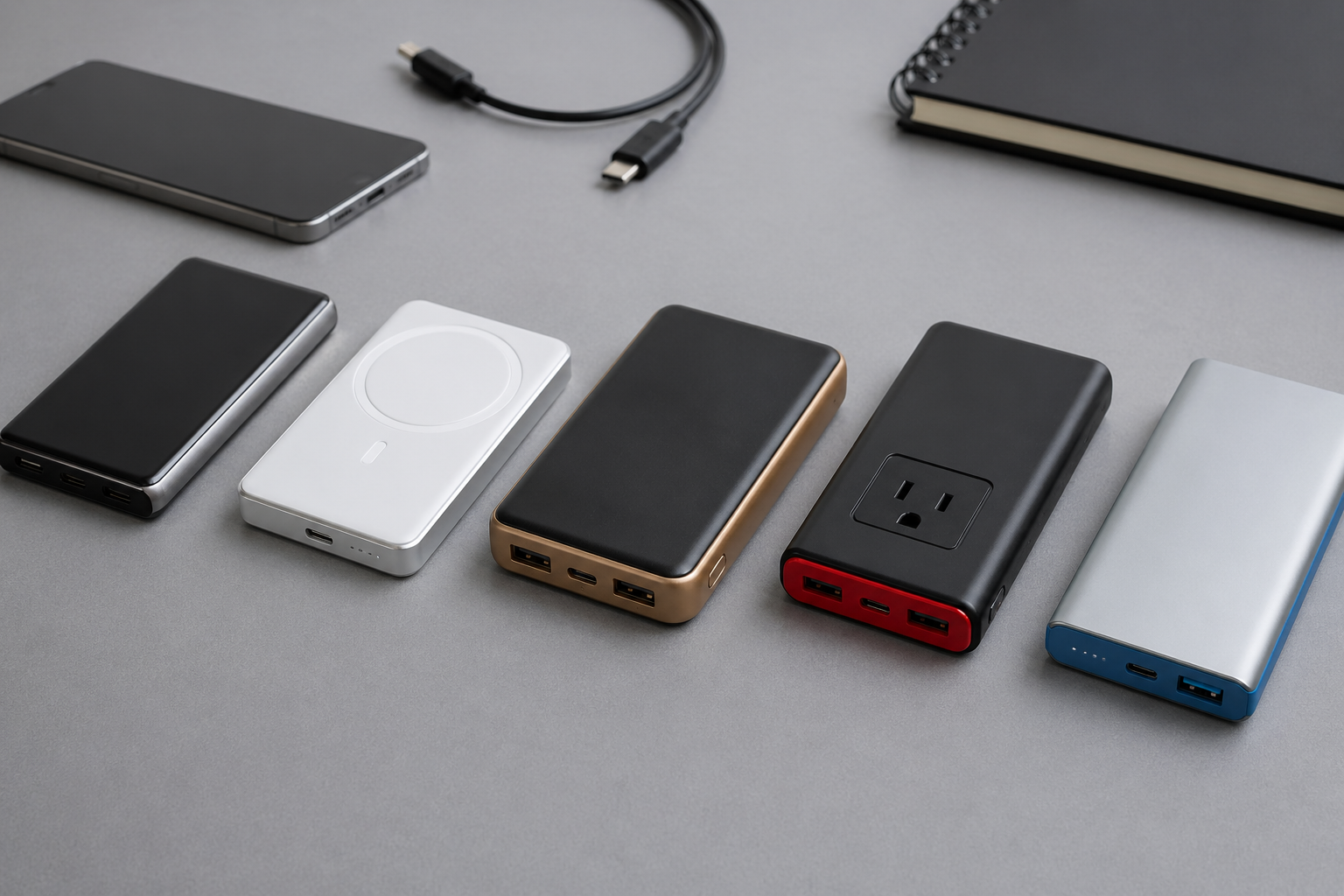 【2026年版】モバイルバッテリー おすすめベスト5｜Anker・CIO・cheero・Belkinを容量×急速充電で比較