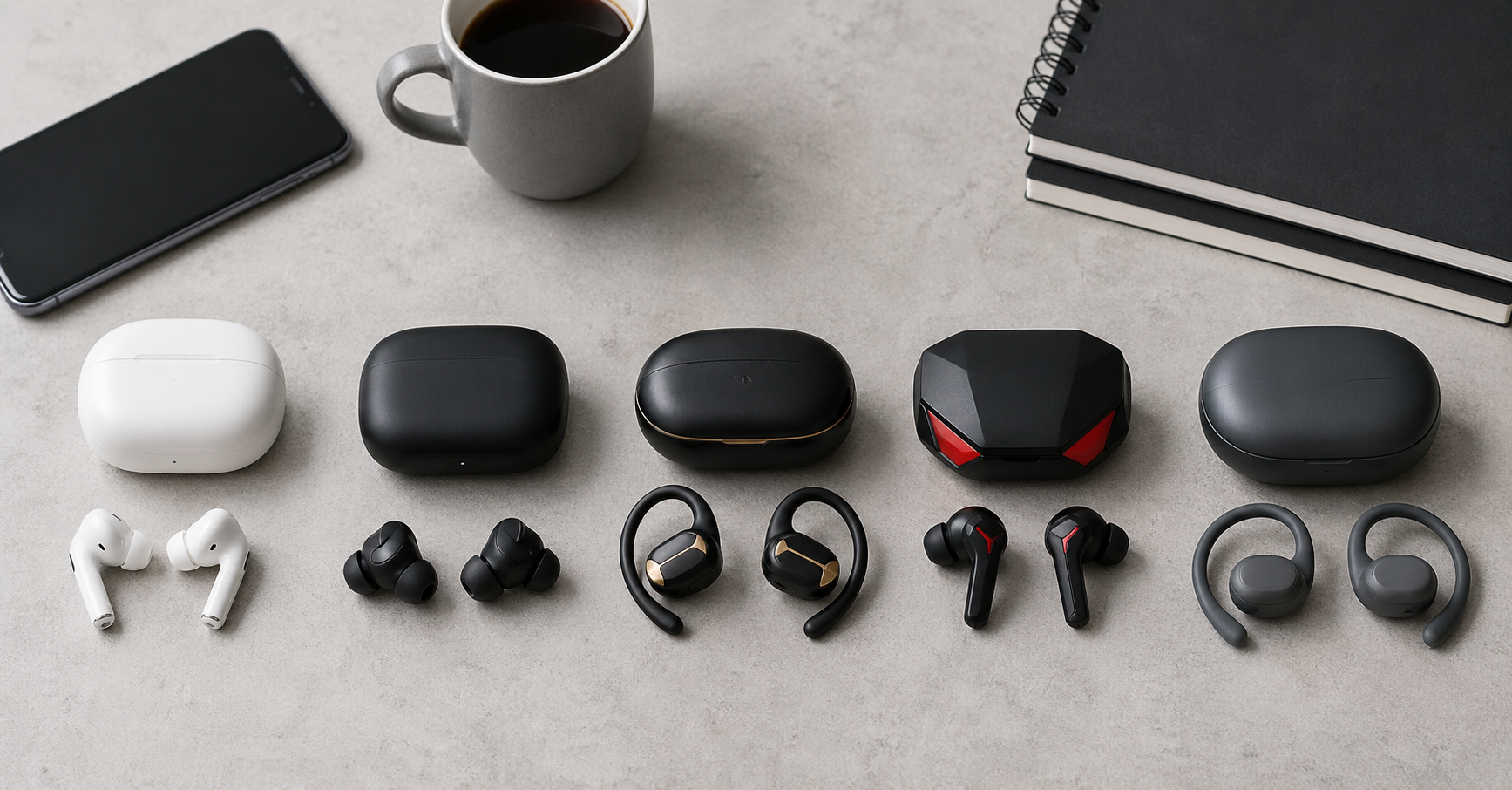 【2026年版】ワイヤレスイヤホン おすすめベスト5｜AirPods Pro・Sony・Bose・Ankerをノイキャン・音質で比較